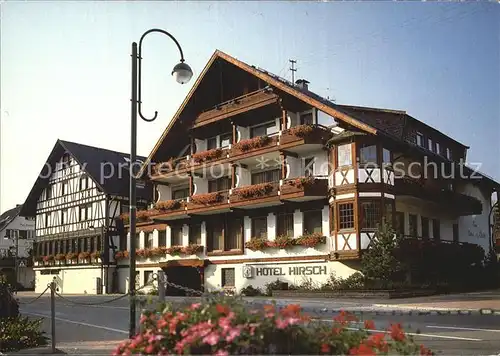 Lossburg Hotel Gasthof Hirsch  Kat. Lossburg