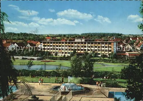 Bad Rappenau Kraichgausanatorium Sprudelbrunnen Kat. Bad Rappenau