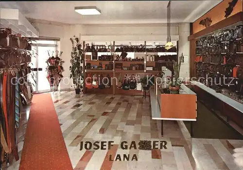 Lana Meran Josef Gasser Lederwaren Kat. Italien