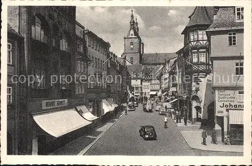 Fulda Marktstrasse Kirche Barockstadt Kat. Fulda