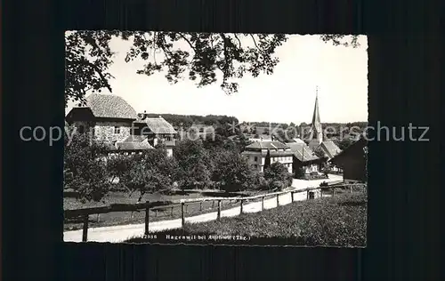 Hagenwil Hauptstrasse Kirche Kat. Hagenwil