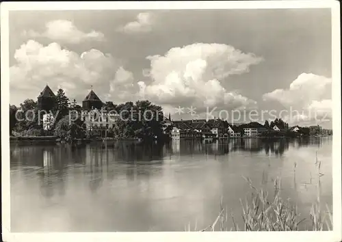 Gottlieben Restaurant Gasthof Waaghaus und Drachenburg Untersee Bodensee Kat. Gottlieben