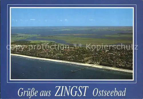 Zingst Ostseebad Fliegeraufnahme  Kat. Zingst Darss