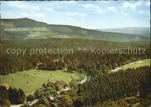 Braunlage Panorama Gaststaette Koenigskrug Kat. Braunlage Harz