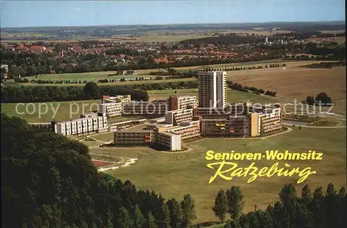 Ratzeburg Fliegeraufnahme Seniopren Wohnsitz Kat. Ratzeburg