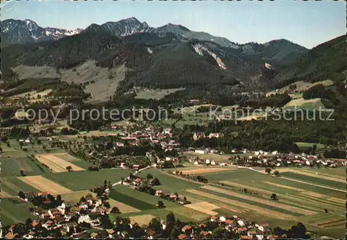 Brannenburg Fliegeraufnahme Hochsalwand Wildalpjoch  Kat. Brannenburg