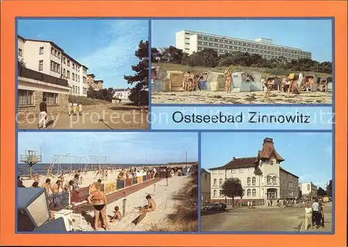 Zinnowitz Ostseebad Ferienheime Strand Kegelbahn 