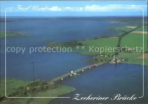Insel Usedom Fliegeraufnahme Zecheriner Bruecke