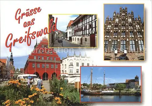 Greifswald Altstadt Hafen