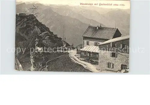 Wendelstein Berg Gachenblick Kat. Bayrischzell