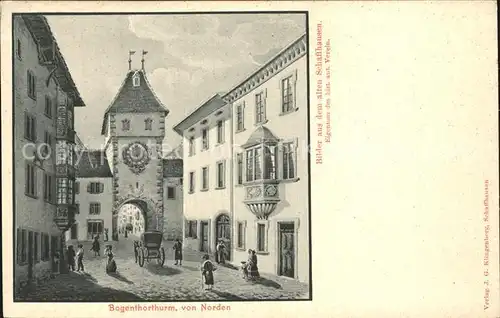 Schaffhausen SH Bogentorturm Kat. Schaffhausen