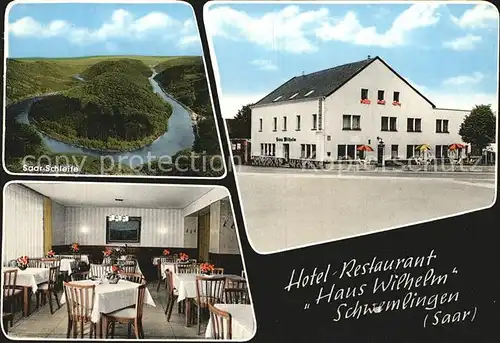 Schwemlingen Saar Schleife Hotel Restaurant Haus Wilhelm