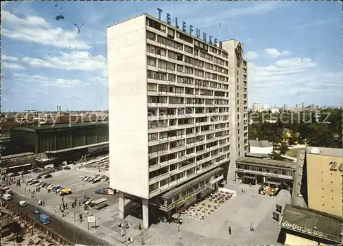 Berlin Bahnhof Zoo und Telefunken Hochhaus Kat. Berlin