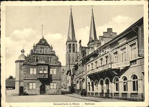 Gonsenheim Rathaus Kat. Mainz