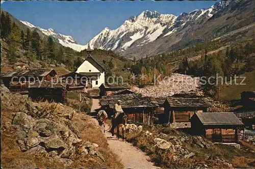 Loetschental Kuehmatt Schienhorn Kat. Kippel