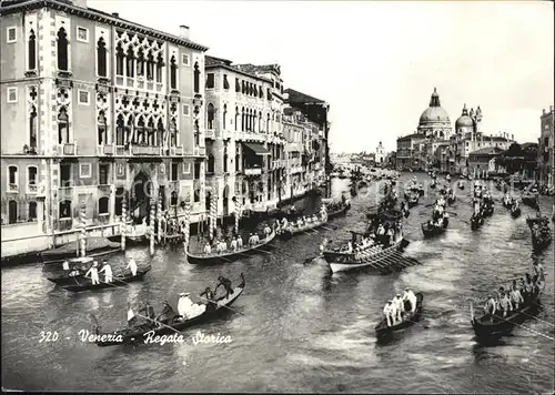 Venezia Venedig Regata Storica Kat. 