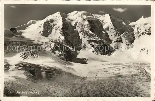 Piz Palue Gletscher Gebirgspanorama Berninagruppe Kat. Piz Palue