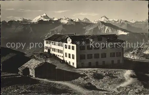 Gemmipass Wallis Hotel Wildstrubel Walliser Alpen Kat. Gemmipass