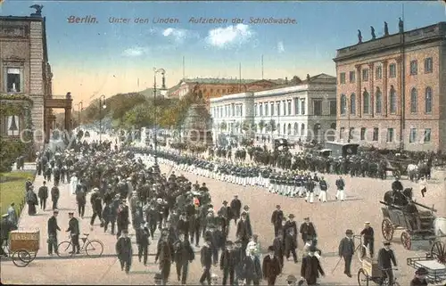 Berlin Unter den Linden Schlosswache Kat. Berlin