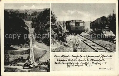 Oberweissbach Schwarzachtal Bahn Kat. Oberweissbach