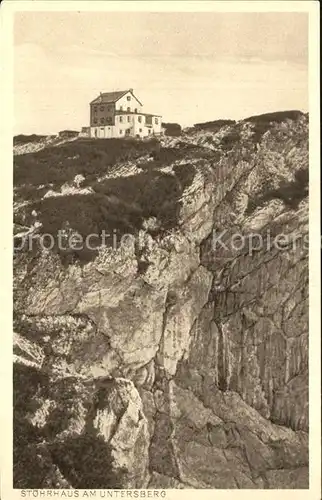 Ramsau Berchtesgaden Stoehrshaus Untersberg Kat. Ramsau b.Berchtesgaden