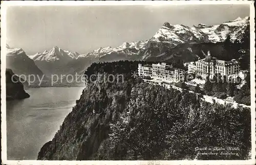 Seelisberg UR Sonnenberg Grand Kulm Hotel Kat. Seelisberg