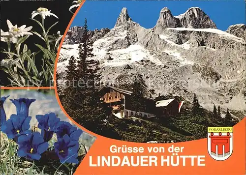 Tschagguns Vorarlberg Lindauer Huette Drei Tuerme Alpenmark Montafon  Kat. Tschagguns