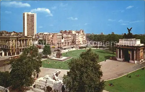 London Hyde Park Ecke Hilton Hotel Kat. City of London