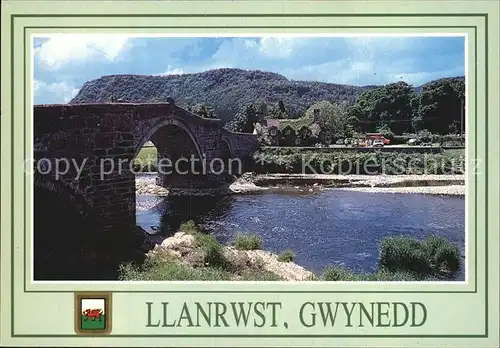 Gwynedd Wales Llanrwst Bruecke Kat. Gwynedd