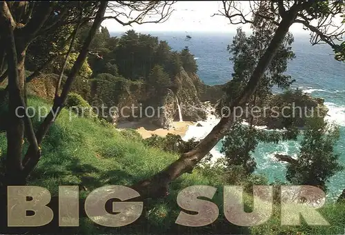 Monterey California Julia Pfeiffer Burns Park Kat. Monterey