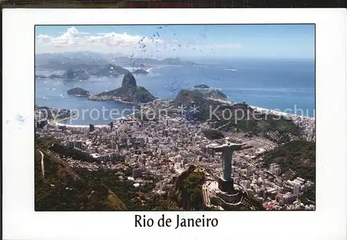 Rio de Janeiro Fliegeraufnahme  Kat. Rio de Janeiro
