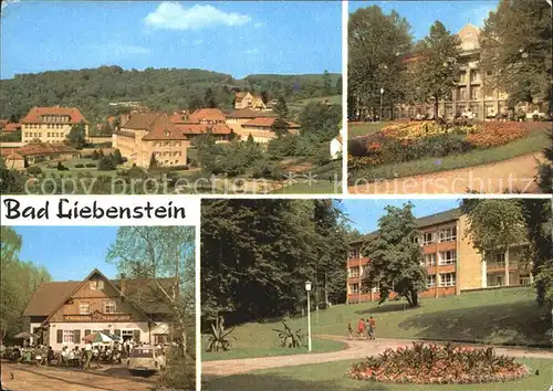 Bad Liebenstein Heinrich Mann Sanatorium Hubertushof Kurhaus Therapiegebaeude Kat. Bad Liebenstein