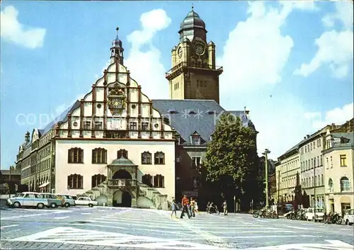 Plauen Vogtland Rathaus am Altmarkt Kat. Plauen