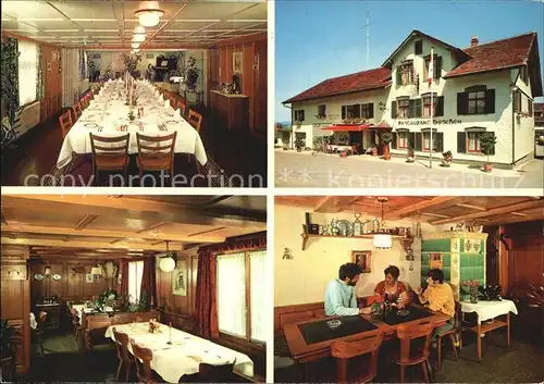 Hugelshofen Restaurant Metzgerei Hirschen  Kat. Hugelshofen