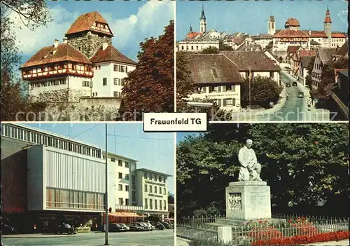 Frauenfeld Schloss Staedtli Casino Soldatendenkmal Kat. Frauenfeld