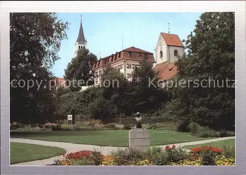 Romanshorn Bodensee Parkpromenade Schloss Katholische Kirche