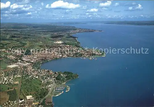 Arbon TG Steinach Bodensee Romanshorn Flugaufnahme Kat. Arbon