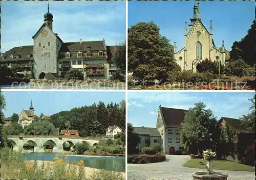 Bischofszell Bogenturm Kirche Thurbruecke Schloss Kat. Bischofszell