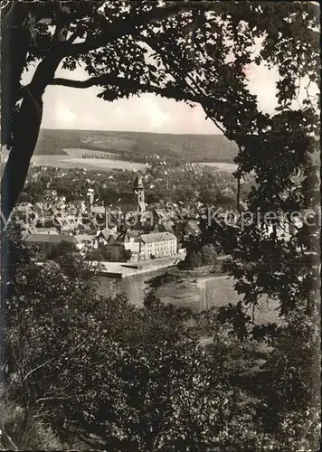 Hann. Muenden Durchblick vom Waldrand Kat. Hann. Muenden