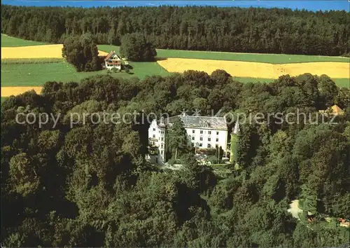 Huettwilen Kurhotel Schloss Steinegg Fliegeraufnahme Kat. Huettwilen