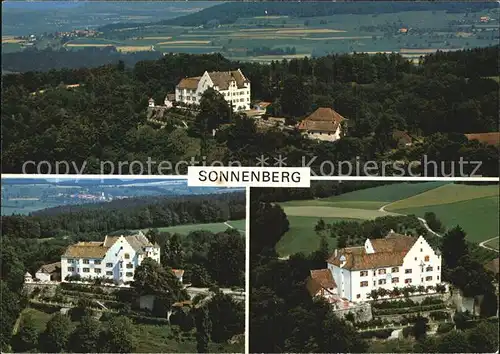 Stettfurt Schloss Sonnenberg Luftaufnahme Kat. Stettfurt