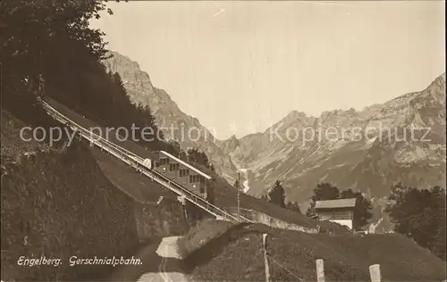 Engelberg OW Gerschnialpbahn Kat. Engelberg