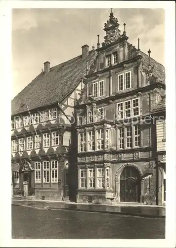 Hameln Weser Museum Stiftsherrenhaus 16. Jhdt.