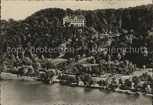 Mannenbach Untersee Erholungsheim Wartburg Bodensee Fliegeraufnahme