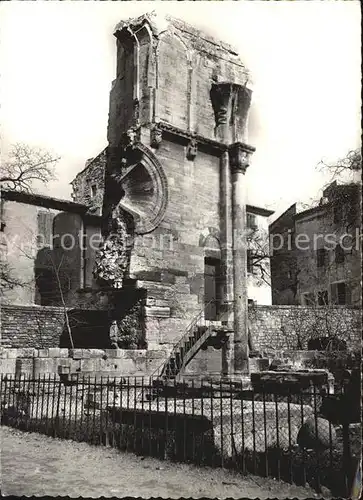 Saint Gilles Gard Eglise Abbatiale XII siecle La Vis ancien choeur Ruines Kat. Saint Gilles