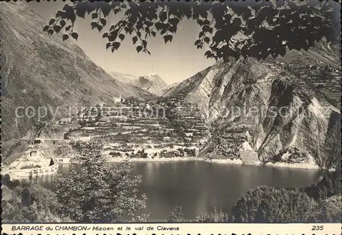 Mizoen Barrage du Chambon Val de Clavans Alpes Francaises Kat. Mizoen
