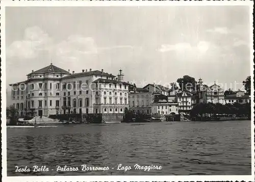 Isola Bella Palazzo Borromeo Kat. Lago Maggiore