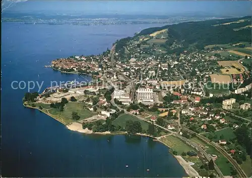 Steckborn Untersee Bodensee Fliegeraufnahme