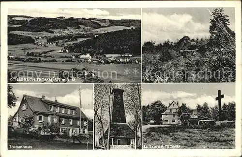 Tromm Odenwald Scharbach Lindenstein Trommhaus  Kat. Grasellenbach