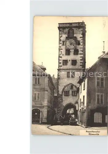 Rappoltsweiler Haut Rhin Elsass Metzgerturm Kat. Ribeauville